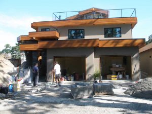 newly painted house exterior